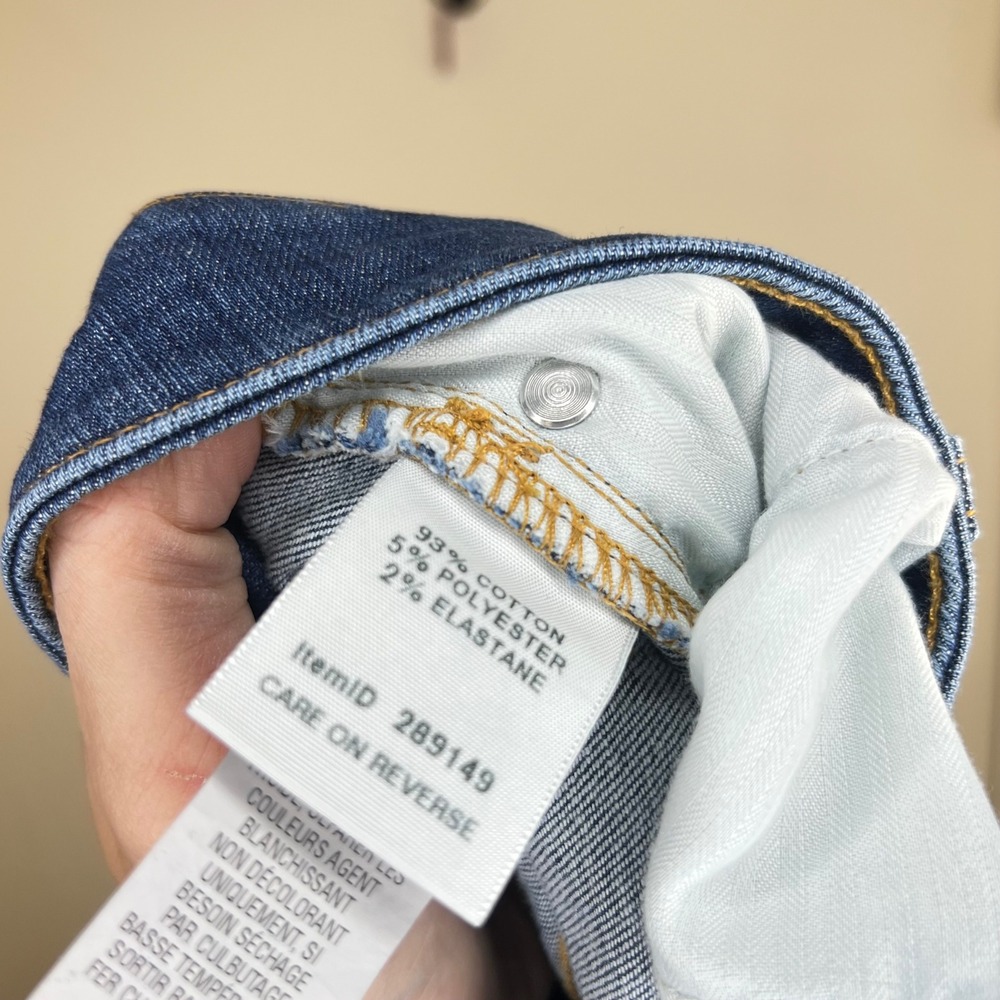 L.L.Bean Women's Favorite Fit Bootcut Denim Jeans Mid-Rise‎ 8/MT - Picture 6 of 6